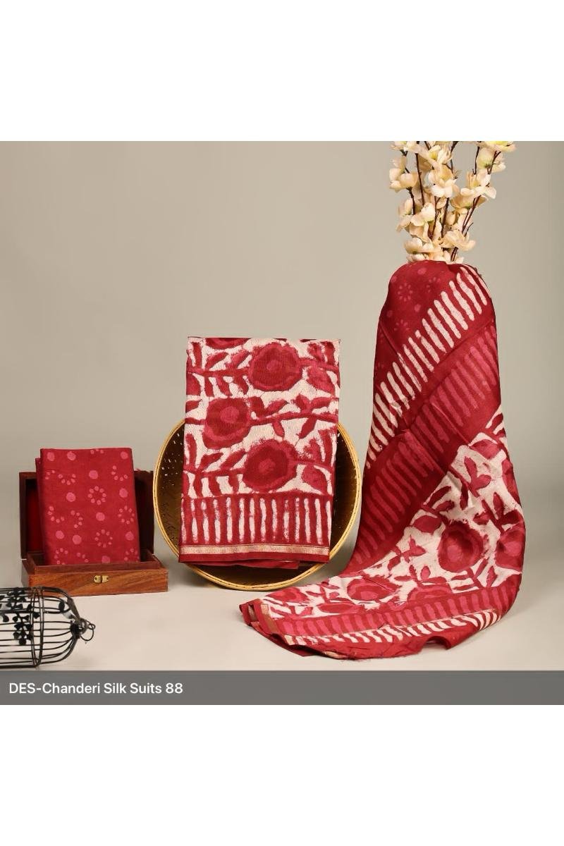 Chanderi Silk Suits